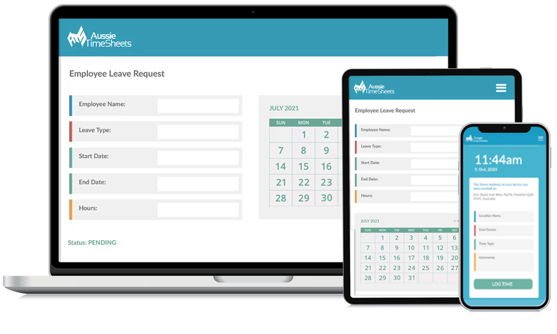 Aussie Time Sheets