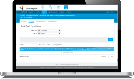 CloudPayroll STP